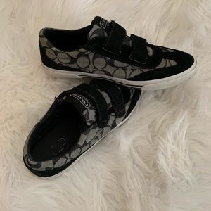 Coach Velcro shoes
